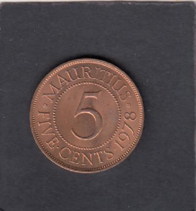 Beschrijving: 5 Cent ELIZABETH II 